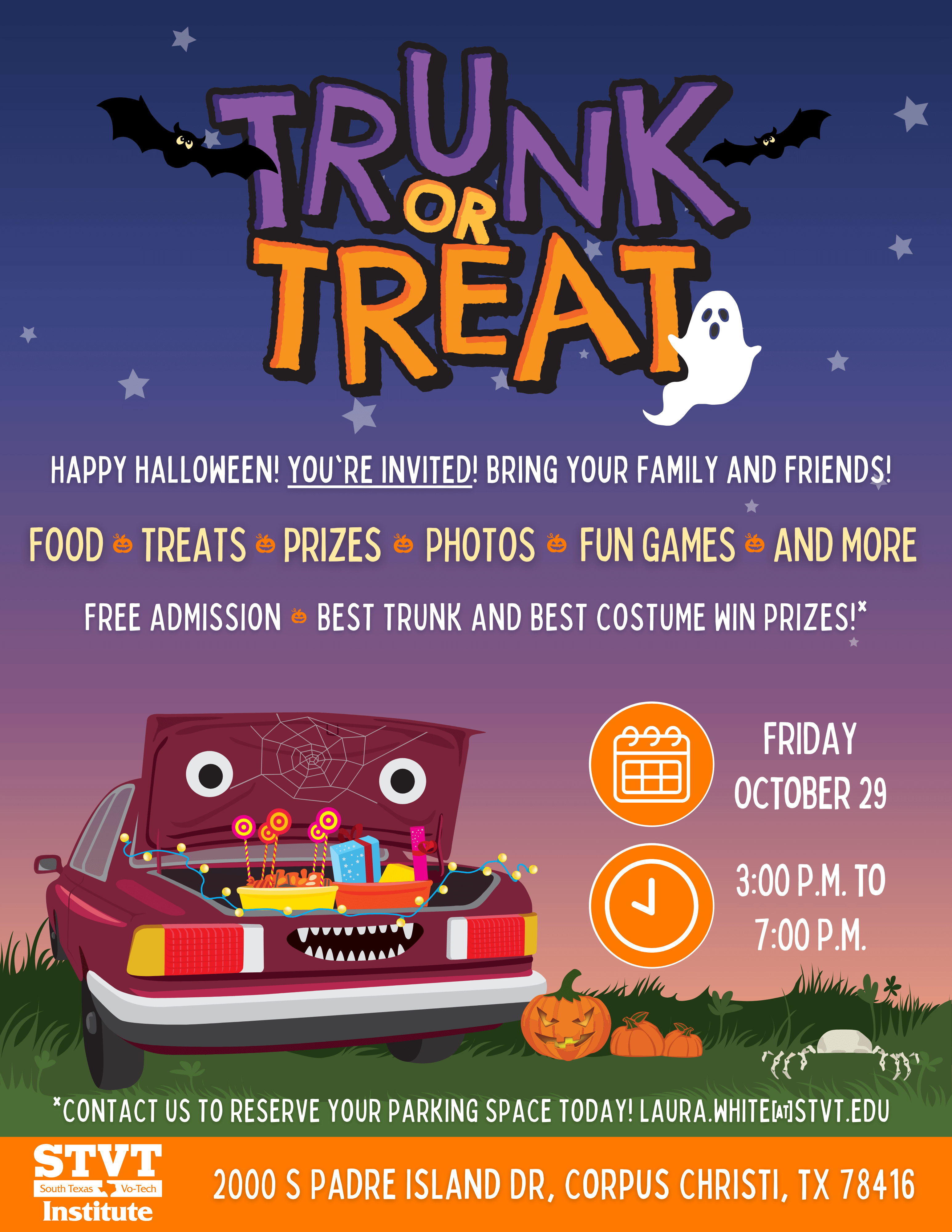 STVT Corpus Trunk or Treat