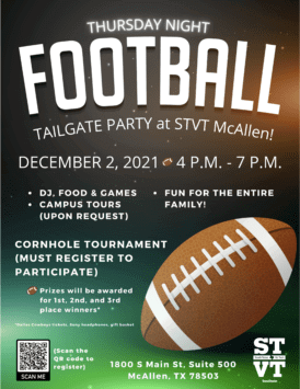 Thursday Night Football Tailgate Party