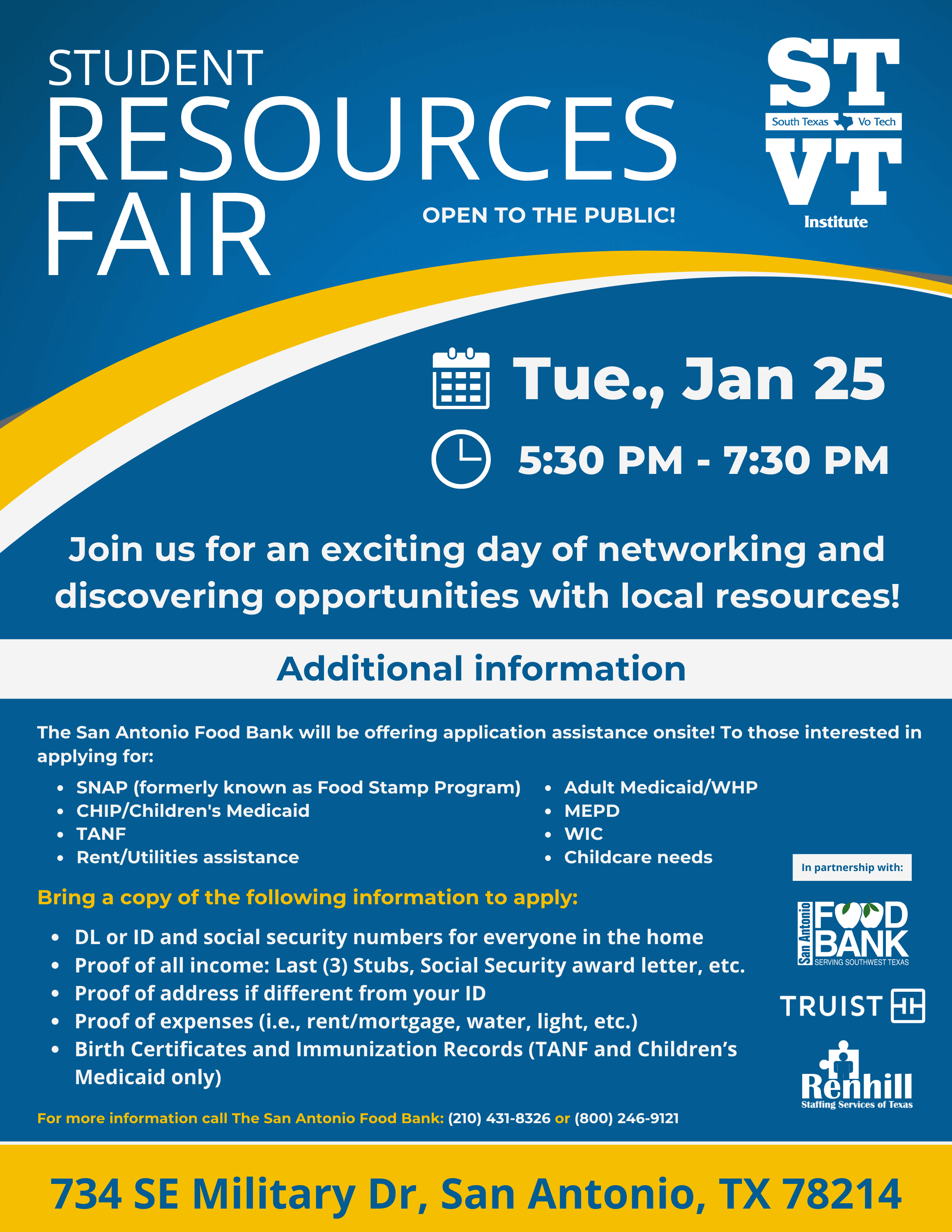 STVT San Antonio Student Resources Fair