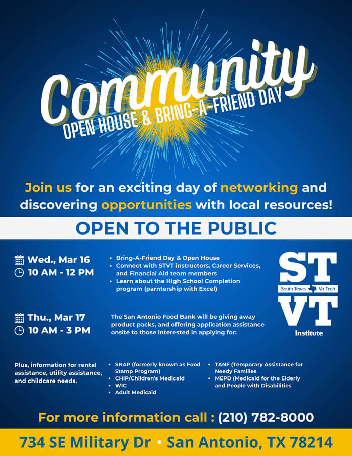 STVT San Antonio Community Open House