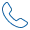 blue phone icon