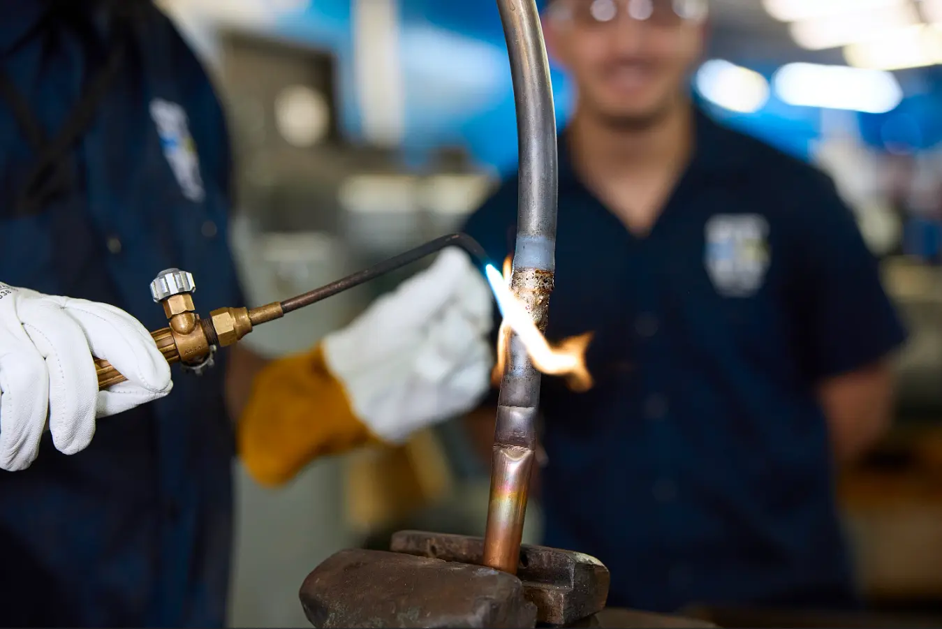 welding image in classroom